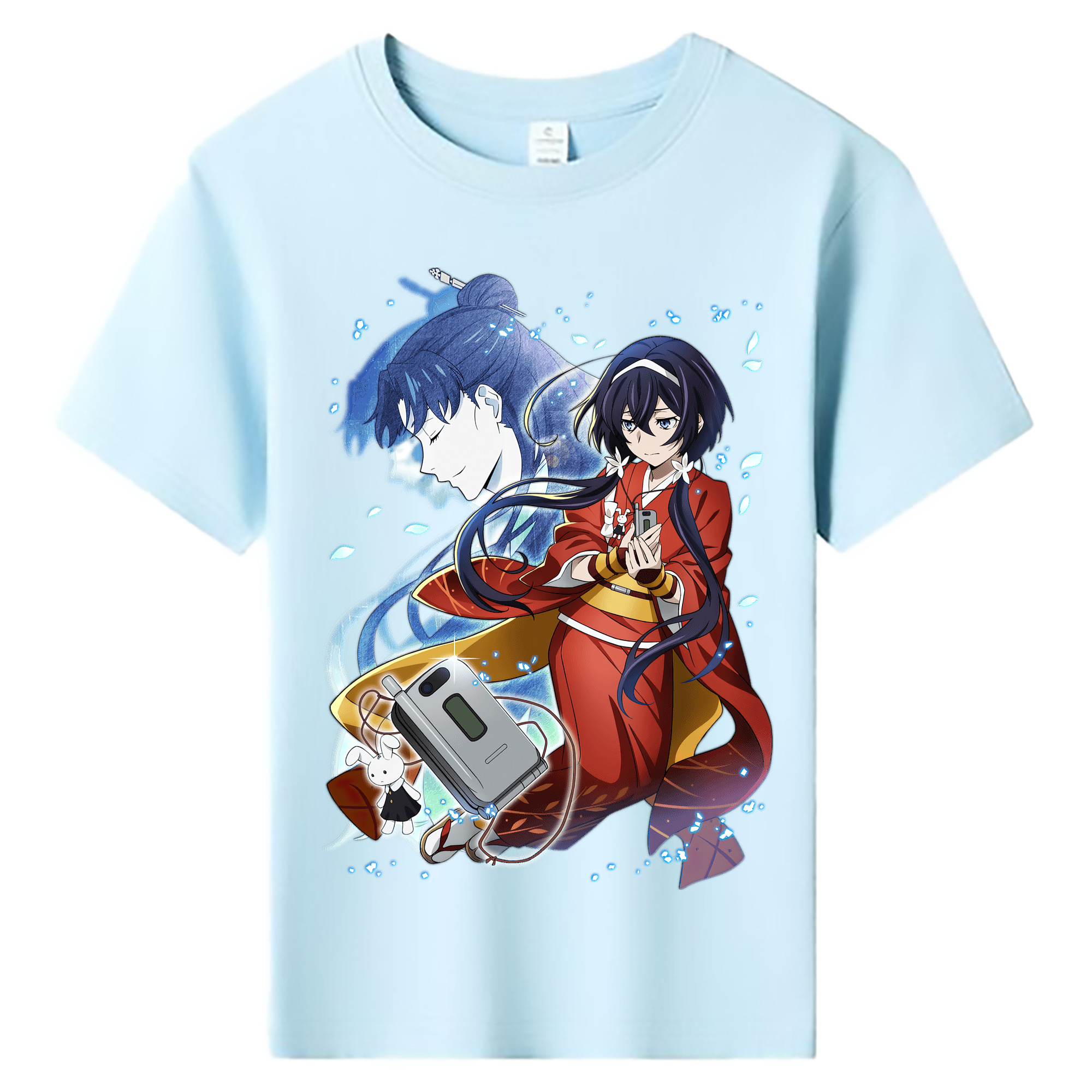 （画像用） 文豪ストレイドッグス Bungo Stray Dogs 綿100％キッズTシャツ（フロントプリント）